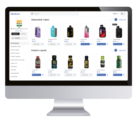 online ordering banner